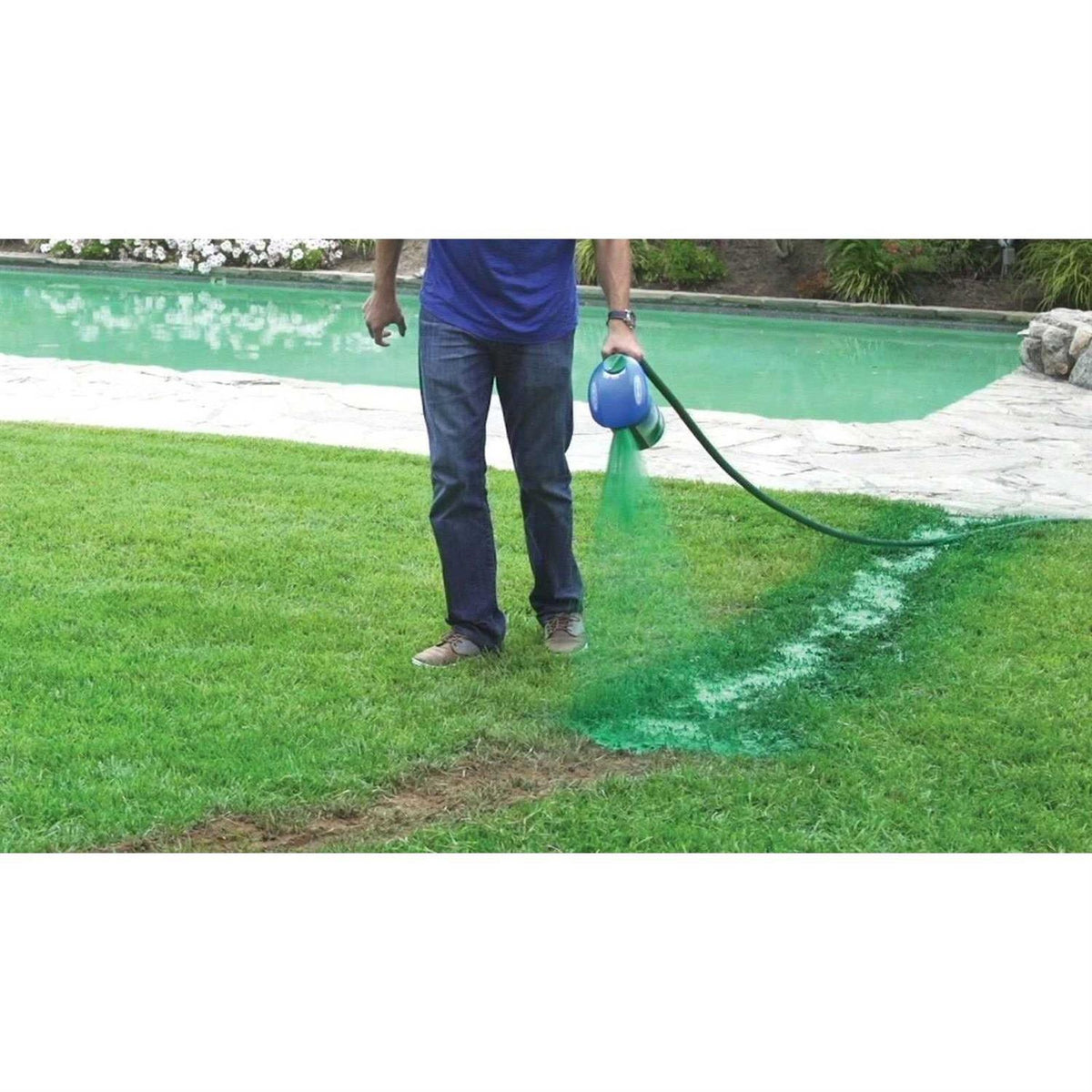 Hydro Mousse Liquid Lawn Grass Seed And Soil Conditioner Spray