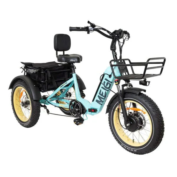DWMEIGI Silverado 20 48V/14AH 750W Foldable Fat Tire Electric Trike, 330LBS - MG2301 96817362