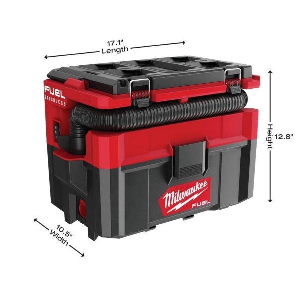 Cordless 2.5-Gallon Wet/Dry Jobsite Vacuum With Battery And Charger - 0970-20