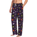 Picia Halloween Mens Soft Woven Cotton Elastic Waistband Sleep Pajama Pant Lounge Sleep Pant With Pockets And Drawstring-Medium