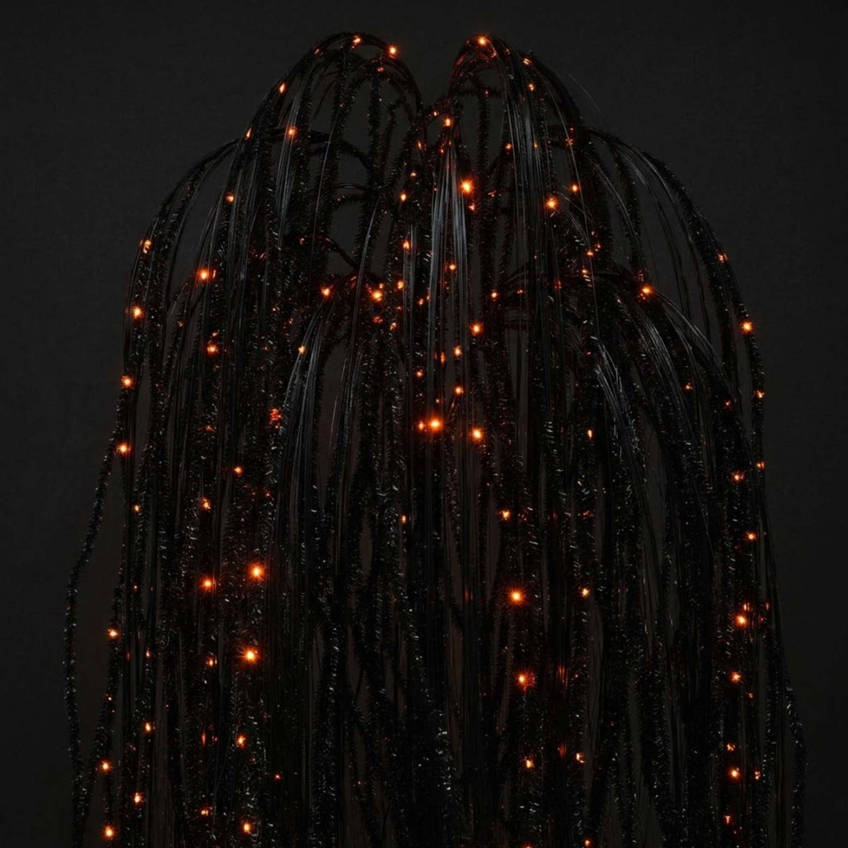 Outdoor LED 10-Function Willow Tree, Orange and Purple, 6', Halloween by Way To Celebrate