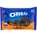 OREO Green and Orange Creme Chocolate Sandwich Cookies, Halloween Cookies, 14 Snack Packs
