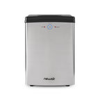 Newair Countertop Nugget Ice Maker, 45 lb, Self-Cleaning, Silver