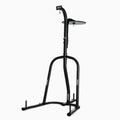 Everlast 2 Station Dual Heavy And Speed Bag Stand - Heavy-Duty Powder Coated Steel