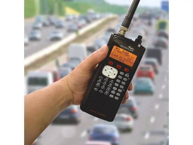 Whistler Handheld Digital Scanner Radio, Black - WS1040