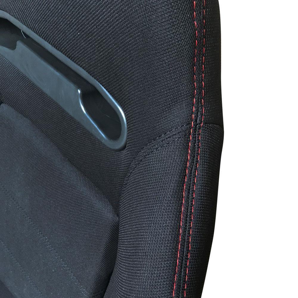 ZGBY Reclinable Sports Bucket Racing Seats With Sliders - Left And Right, 2 Pcs
