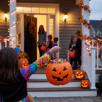 Way To Celebrate 30-Count 8 in Orange Plastic Jack-o'-Lantern Pumpkin Buckets