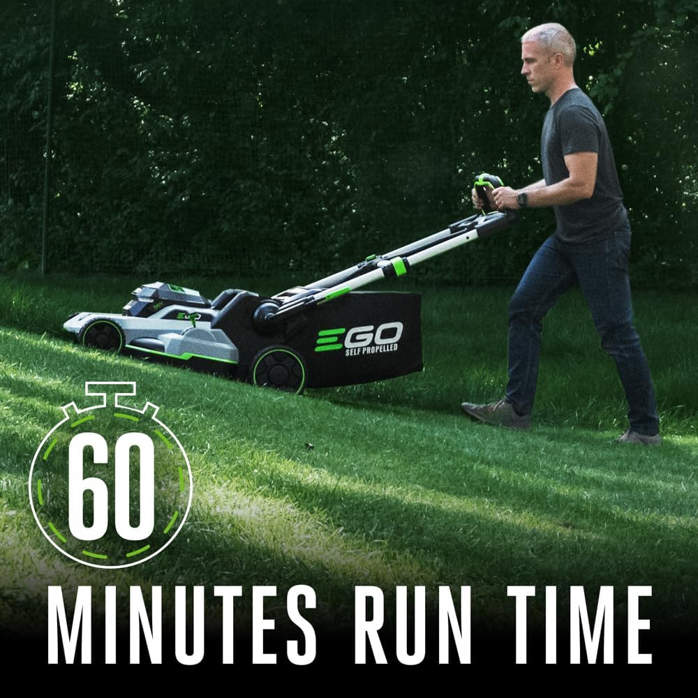 EGO POWER+ 21in Self-Propelled Cordless Lawn Mower With 56V 6.0Ah And 4.0Ah Batteries - LM2123SP-2