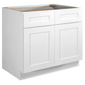 Design House Brookings Unassembled Shaker Base Kitchen Cabinet 36x34.5x24, White - 561407