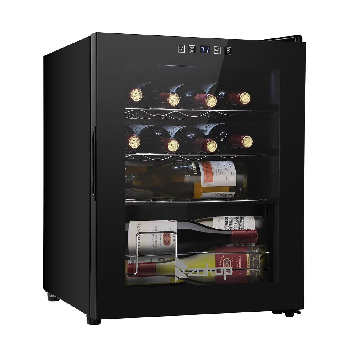 Ktaxon 18 Bottle Compressor Wine Cooler, 1.8 Cu.Ft, 52L - Freestanding