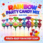A Great Surprise Big Bulk Assorted Candy Mix, 6.5 lb Bulk Halloween Individually Wrapped Candy, Variety Pack for Trick-Or-Treating, Piñatas, Goodie Bags & Party Favors