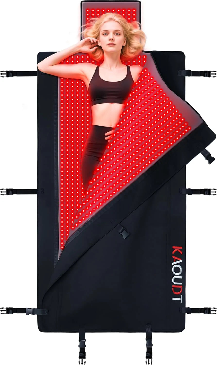 Red Light Therapy Mat, Medical-Grade TPU, 2570 LEDs, 73in x 33in - 2025