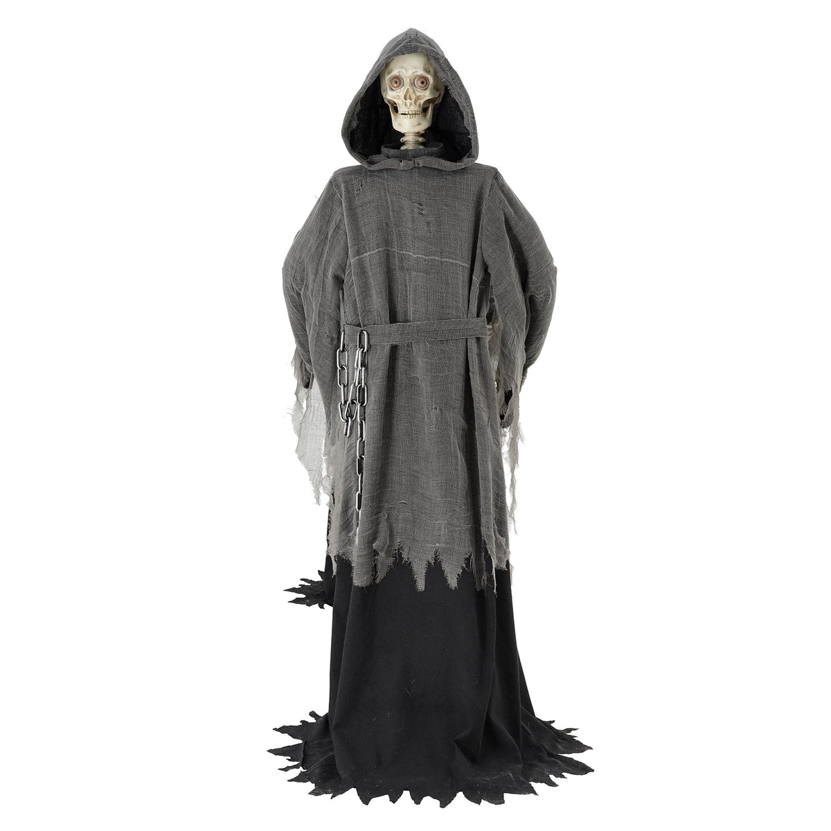 Way To Celebrate 5 ft LED Skeleton Reaper Duo Carrying Coffin Halloween Outdoor Decor