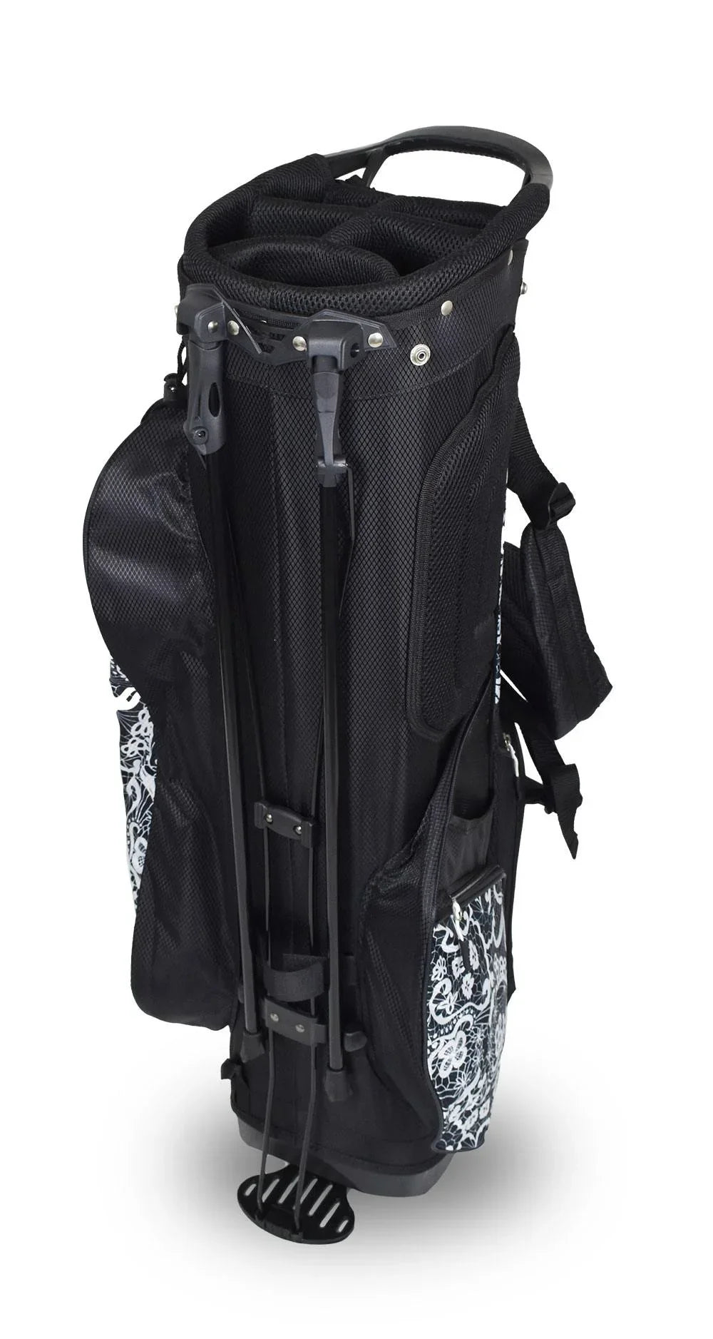 HotZ Golf Stand Bag Ladies Lace Black/White - 2.0