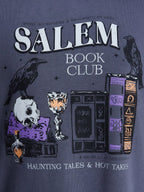 Women's Halloween Salem Book Club Graphic Fleece from Way to Celebrate, Sizes S-4X