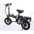 Folding Electric Bike, 250W Fat Tire, Black