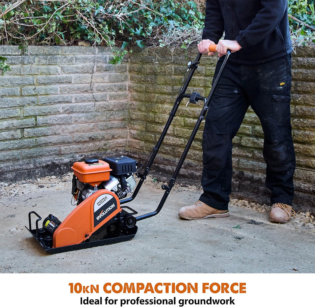 Electric Vibratory Plate Compactor For Soil, Sand, Gravel And Pavement