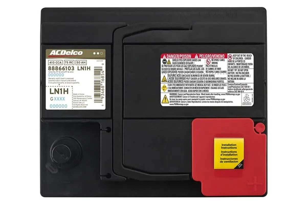 ACDelco Genuine Battery - 9.6 x 7.5 x 6.9 in