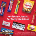 CRUNCH Fun Size Candy Bars, Chocolate Halloween Candy Bulk, 10 oz Bag