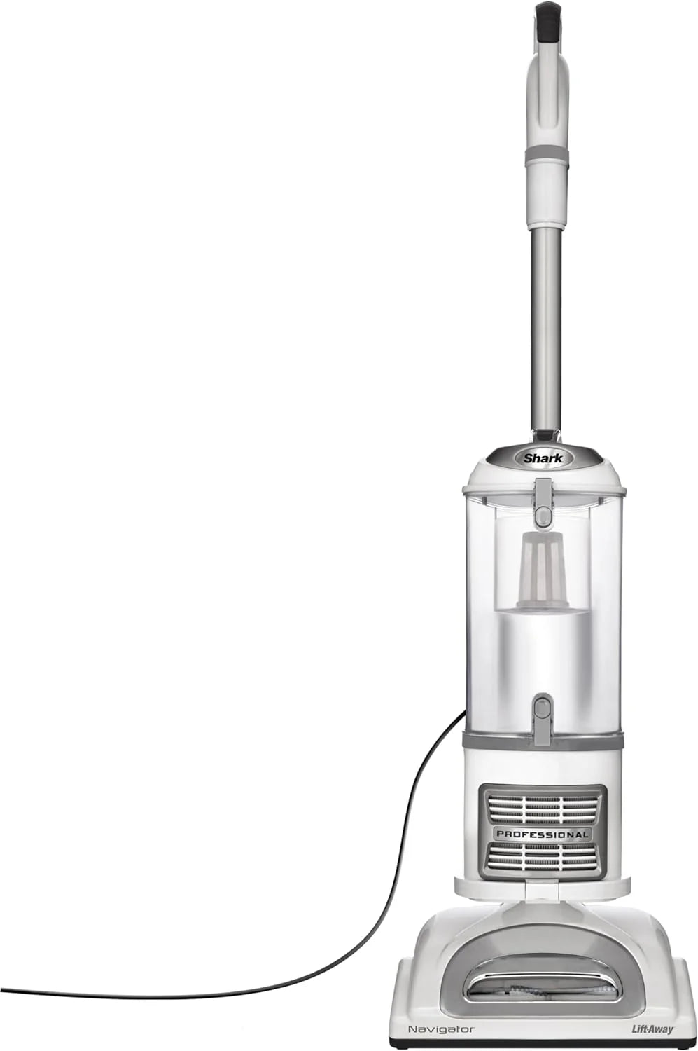 Navigator Professional Upright Vacuum, White, 13.7 Pounds, 14.96in D x 11.4in W x 45.5in H