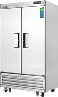 Everest Refrigeration Reach-In Freezer, 2 Glass Doors, 115v, NSF, 33 Cu. Ft. - EBNF2