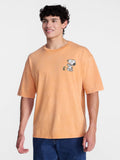 Snoopy Peanuts Men's and Big Men's Halloween Front and Back Graphic Tee, Sizes XS-5XL