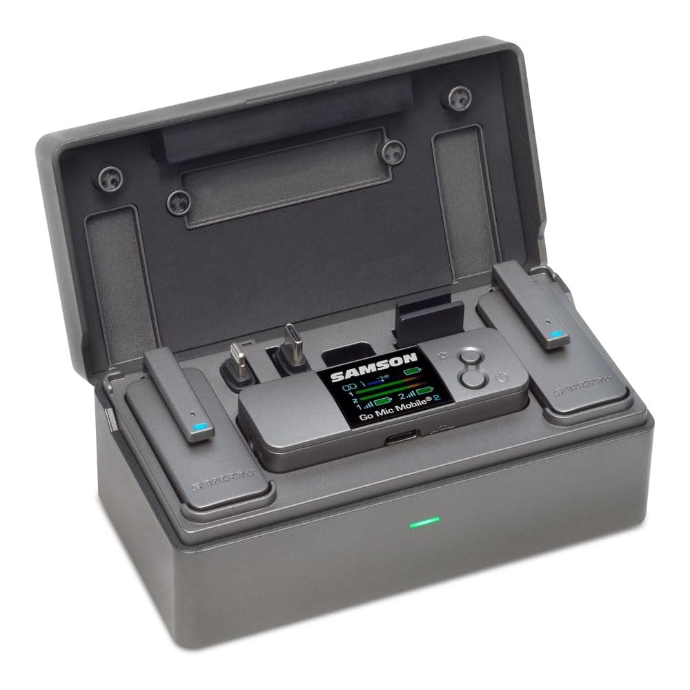 Samson 2-Channel Digital Wireless Microphone System - Go Mic Mobile