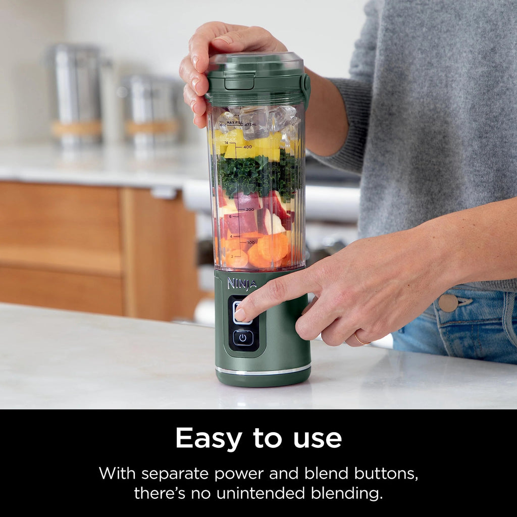 Ninja Blast Portable Personal Blender, Cordless, 18 oz, Metallic Purple - BC151PL