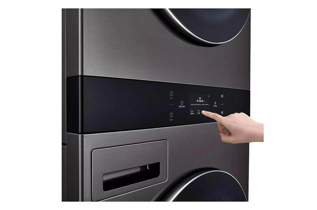 LG Electric All-In-One Combination Washer Dryer - WashTower