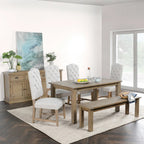 Kosas Home Reclaimed Pine Sideboard, Weathered Brown - Quincy