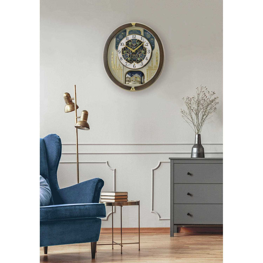 Seiko Limited Edition 2023 Melodies In Motion Musical Wall Clock