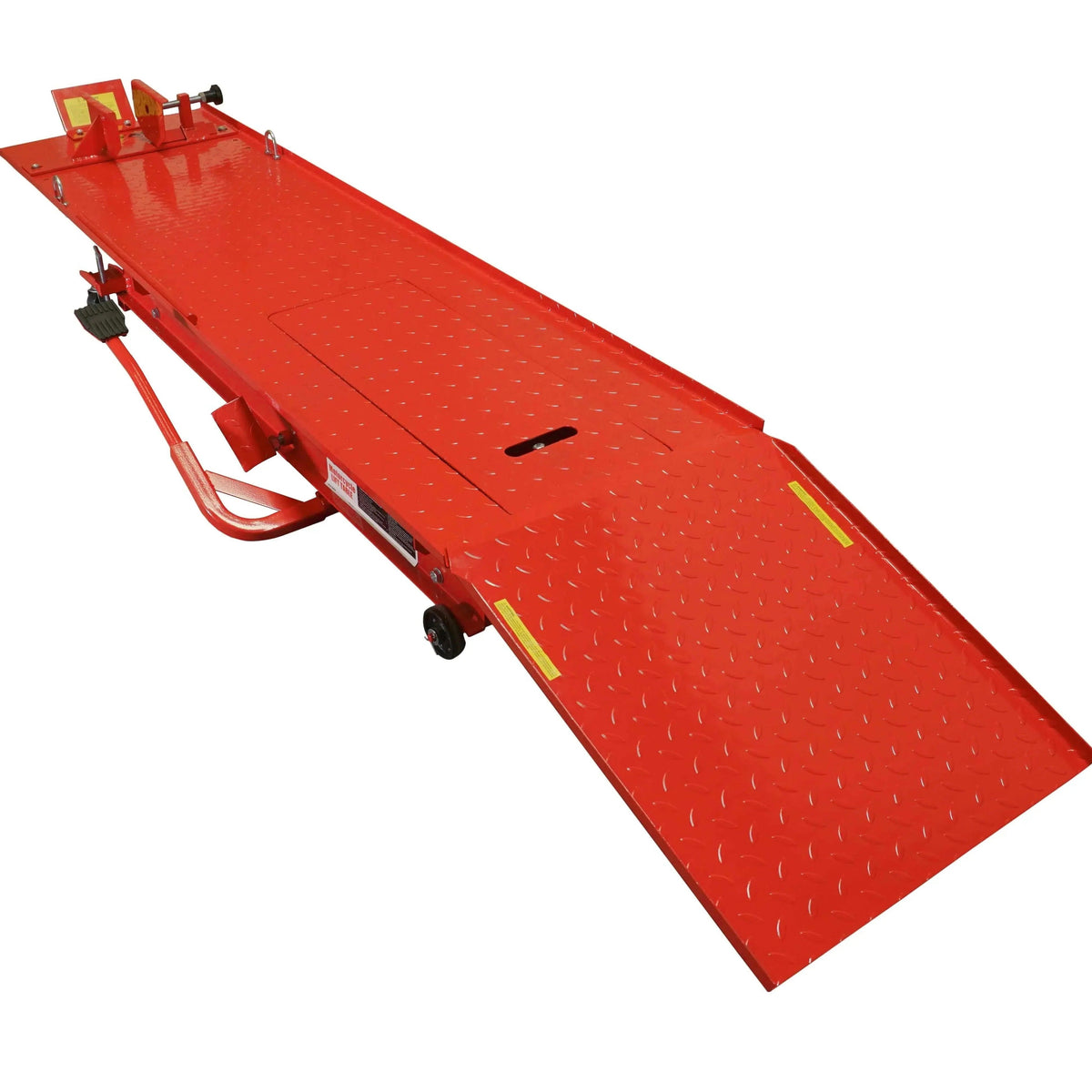 1,000 Lb Hydraulic Motorcycle Lift Table, Extra Long Heavy Duty