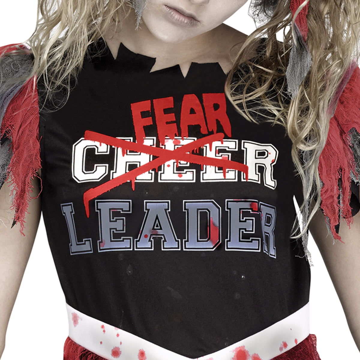 Zombie Fear Leader Halloween Costume for Children, by Way to Celebrate