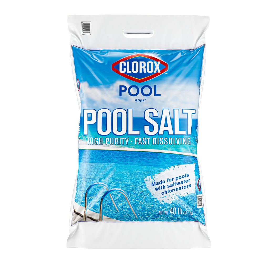 Clorox Pool&Spa Pool Salt 40lb, 49 Bags - Pallet