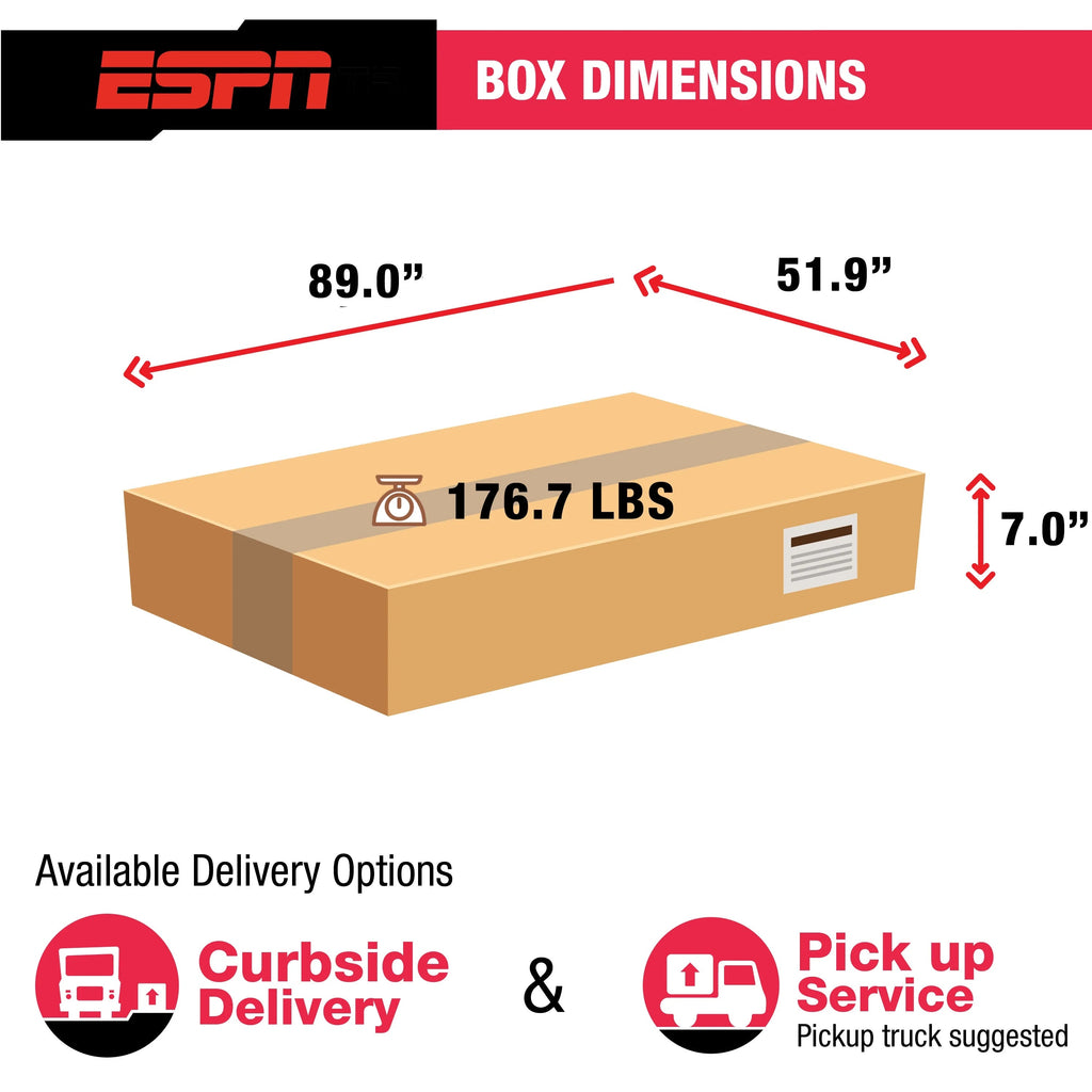 ESPN Air Powered Hockey Table 84 inch, Gray