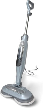 Shark Steam Mop for Hard Floors, 6 Washable Pads, 2 Steam Modes, Pure Water Blue - S7000AMZ