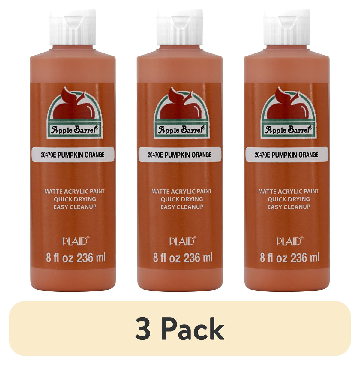 Apple Barrel Acrylic Craft Paint, Matte Finish, 8 fl oz