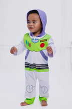 Disney Pixar Toy Story Buzz Lightyear Toddler Boys Zip Up Cosplay Coverall Infant to Little Kid