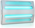 iFly Indoor Wall-Mounted Ultraviolet Fly Trap, Stainless Steel, 2.5 in Depth