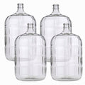 4 x 5 Gallon Glass Carboys For Beer Or Wine Making