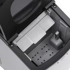 Newair Countertop Nugget Ice Maker, 45 lb, Self-Cleaning, Silver