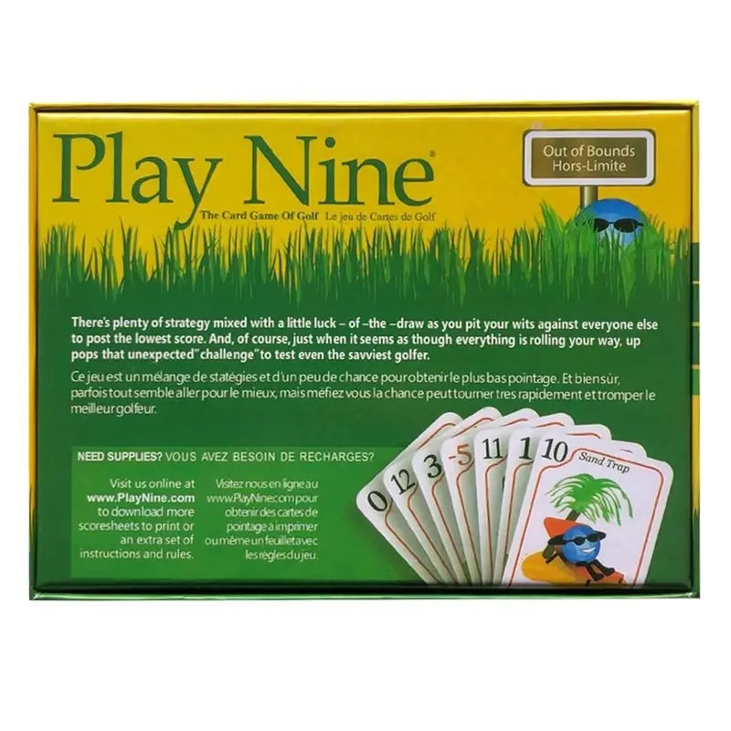 Tysmin Laoniu Golf-Inspired Card Game - Portable