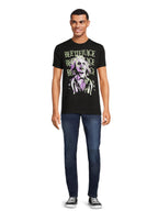Beetlejuice Men's and Big Men's Graphic Tee with Short Sleeves