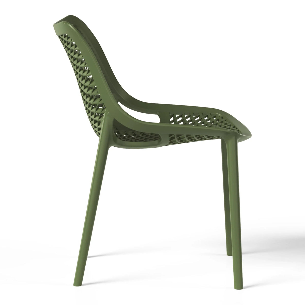WestinTrends 5-Piece Outdoor Patio Dining Set, Olive Green - Playa
