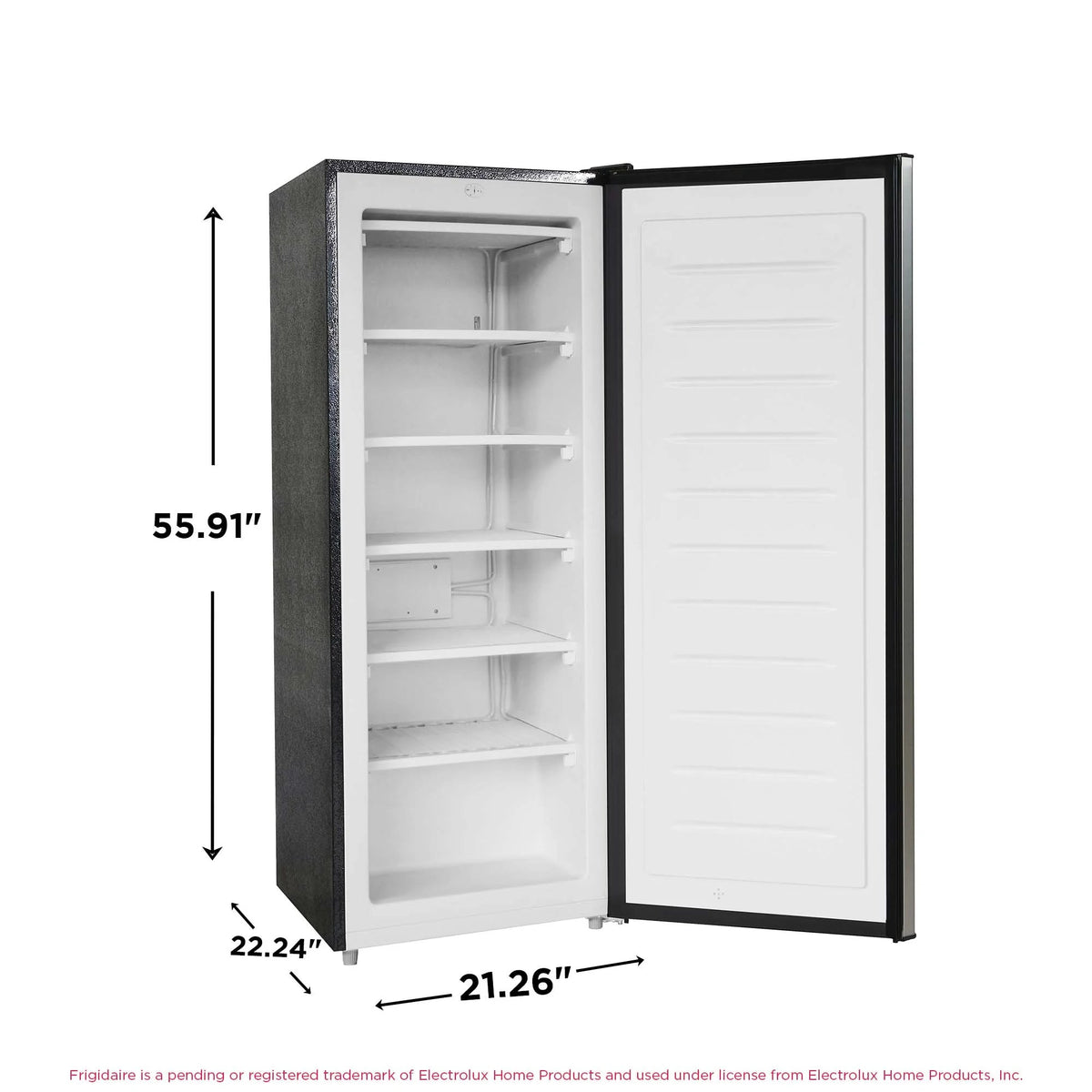 Frigidaire Upright Freezer 6.5 Cu. Ft. Platinum Silver - EFRF698