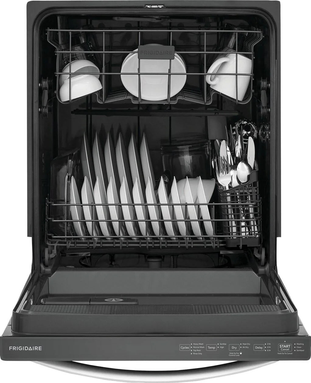 Frigidaire 24in Top Control Dishwasher, Stainless Steel - FDPH4316AS