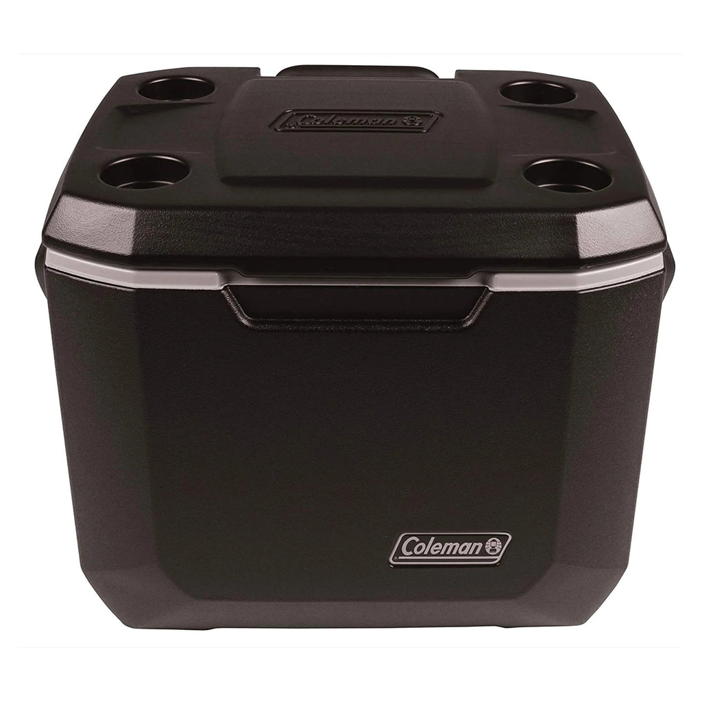 Coleman Xtreme 50 Quart 5-Day Hard Cooler With Wheels And Have-A-Seat Lid