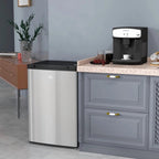HOMCOM Upright Freezer, 3.0 Cubic Feet, Silver