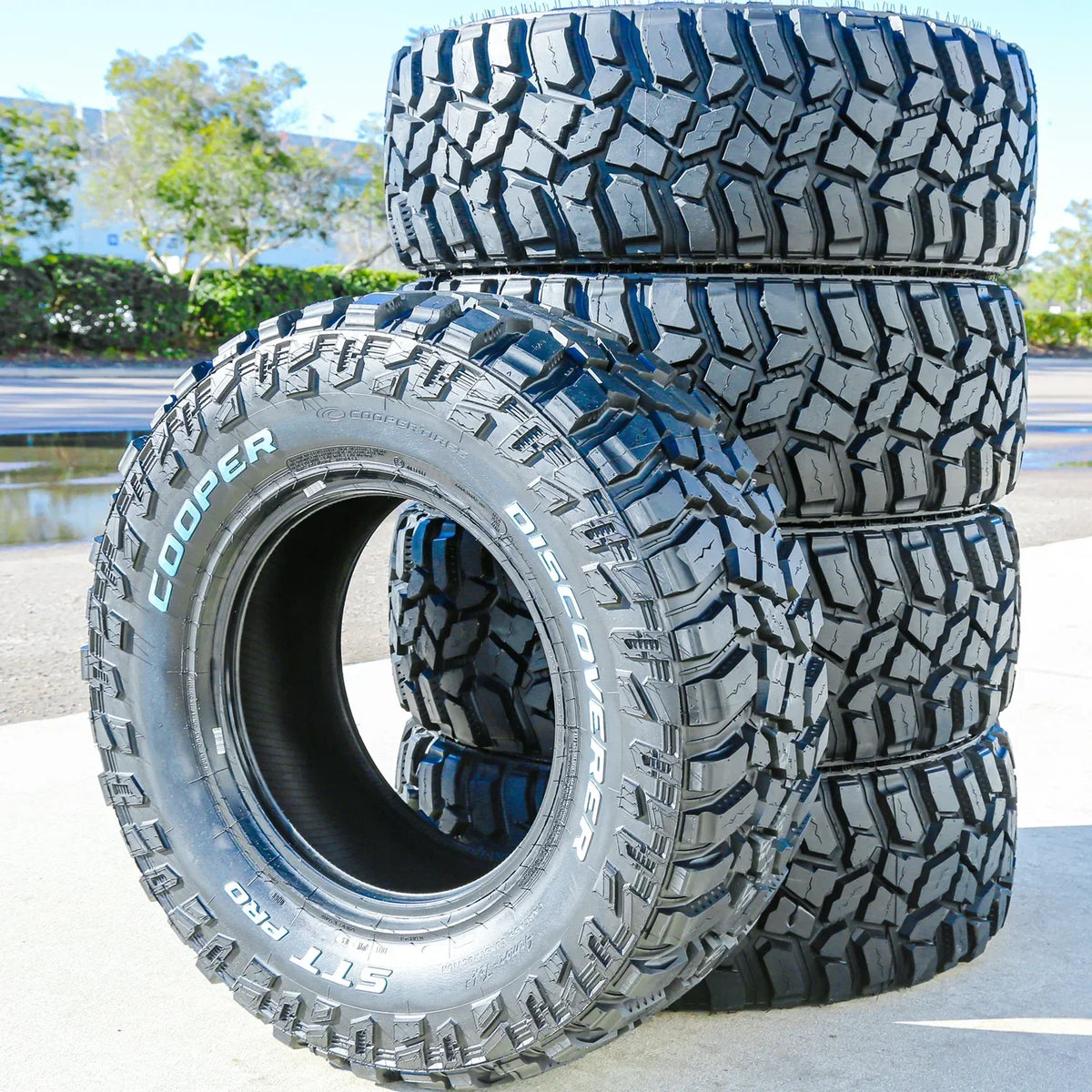 Cooper Discoverer STT Pro LT 285/70R17 121/118Q E 10 Ply Mud Tires, Pair Of 2