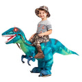 GOOSH 55 inch Halloween Costume Inflatable Dinosaur Costume, Toddler Dinosaur Costume Blow Up Dinosaur Costume Kids Size, Funny Halloween Costumes for Boys Girls Halloween Cosplay